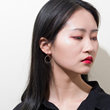 Original simple niche design S925 sterling silver ear jewelry temperament double -layered earrings female earring earrings earrings earrings Original simple niche design S925 sterling silver ear jewelry temperament double -layered earrings female earring earrings earrings earrings