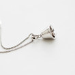 Niche Design S925 Silver Silver Bells Film Chain Female Cold Wind Chain Net Red Simple Time Necklace Niche Design S925 Silver Silver Bells Film Chain Female Cold Wind Chain Net Red Simple Time Necklace