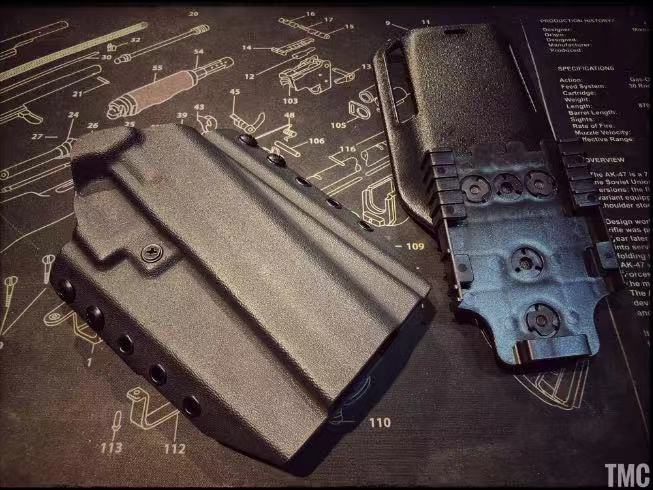 WT-JW3-BK/Emg tti jw3 2011专用快拨套 进口Kydex板 腰带挂载器