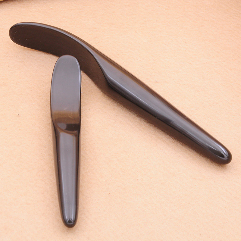 玄黄砭石拨筋棒美容棒面部通用脸部全身经络头部背部点穴棒刮痧棒