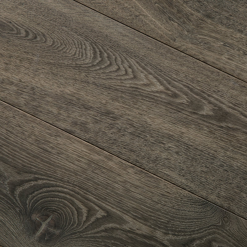 玄武岩百年古橡木手工实木复合地板2米8超大规格实木复合地板e0级