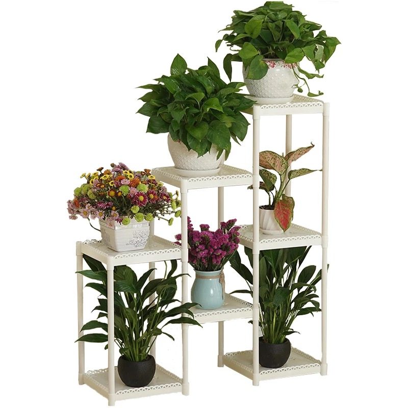 花架子多层室内特价客厅阳台花架置物架pvc绿萝花架
