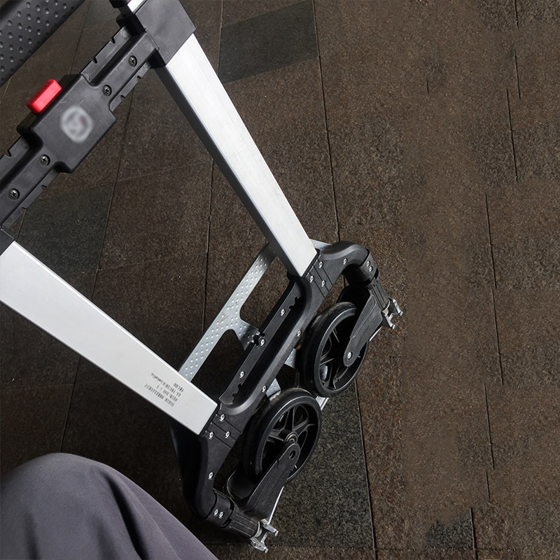 卡塔 手拉车折叠便携拉车小拖车行李拖车拉货小拉车手推车载重王