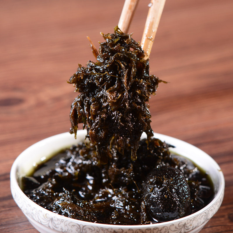 双雄橄榄菜酱菜腌制咸菜175g瓶装罐头即食早餐小菜下饭菜特产不辣