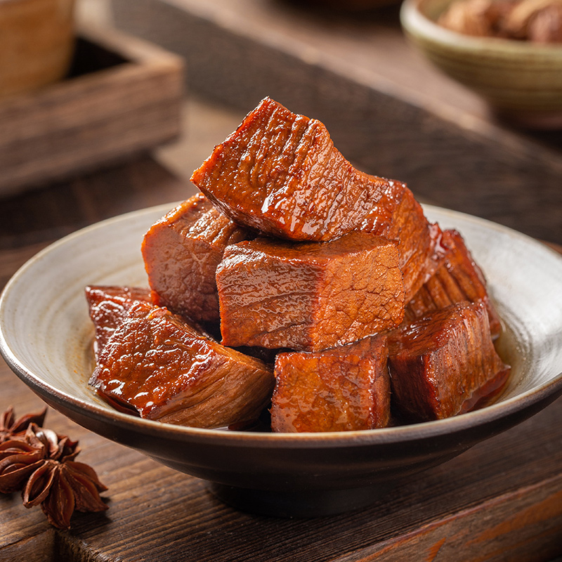 宏香记卤牛肉68g熟食即食真空小包包装肉类牛肉类