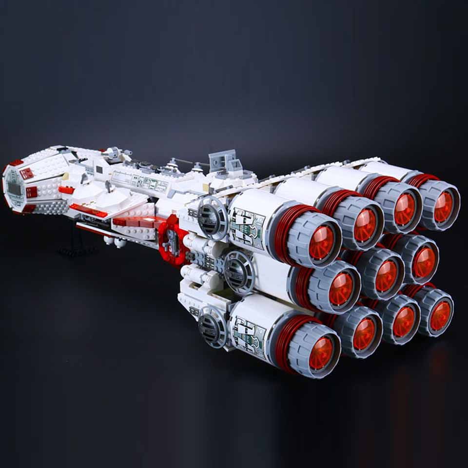 乐高10019星球大战叛军封锁跑步者坦特维4号飞船成人建构
