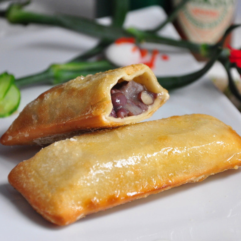 亚洲之星红豆700g亚洲渔港香芋派美美式水果甜点传统中式糕点