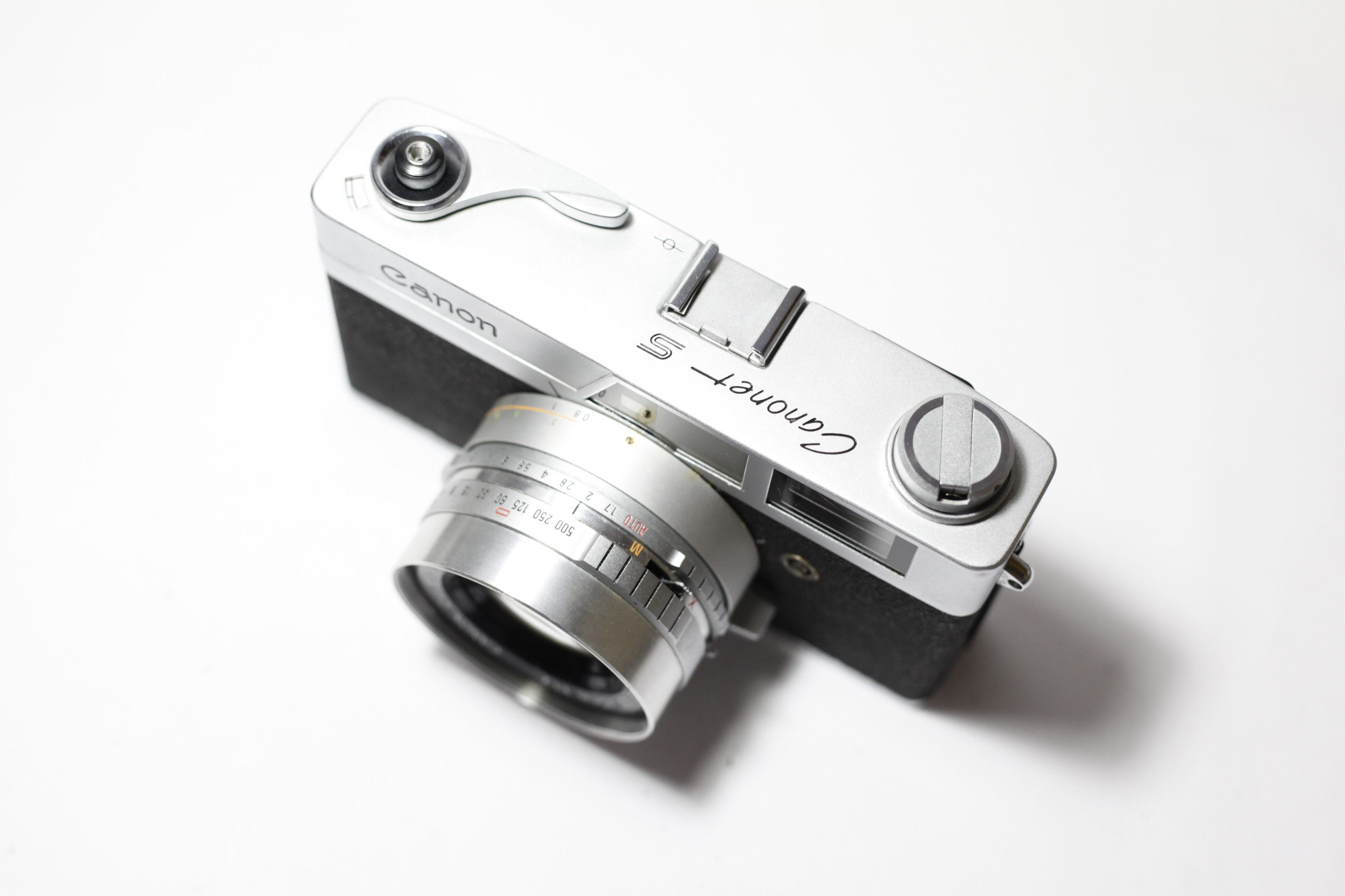 相机佳能canonet复古旁轴胶卷手动机械金属大光旁轴相机