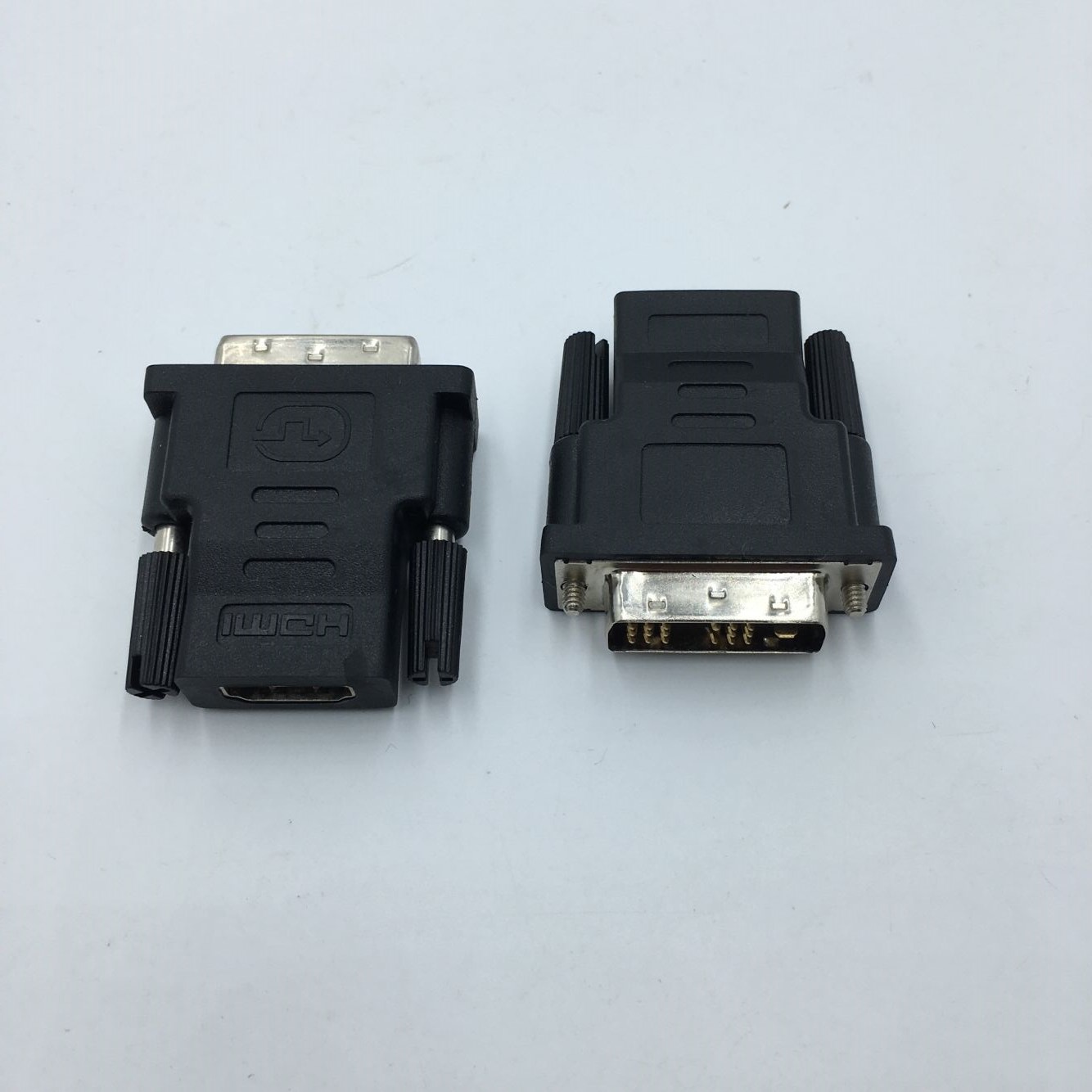 原装dvi18 1针转hdmi转换hdmidvi电脑显示屏电视转接头