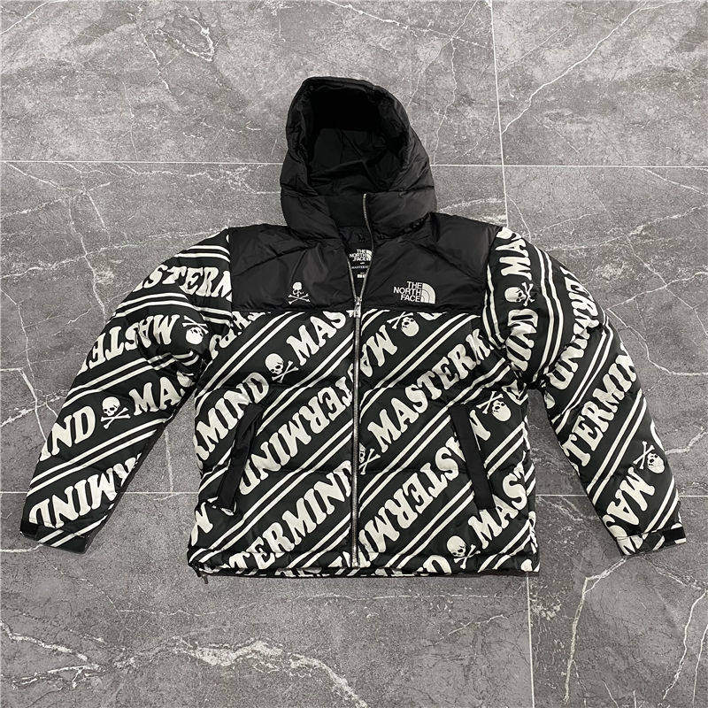mastermindmmj骷髅羽绒服防水材质羽绒服