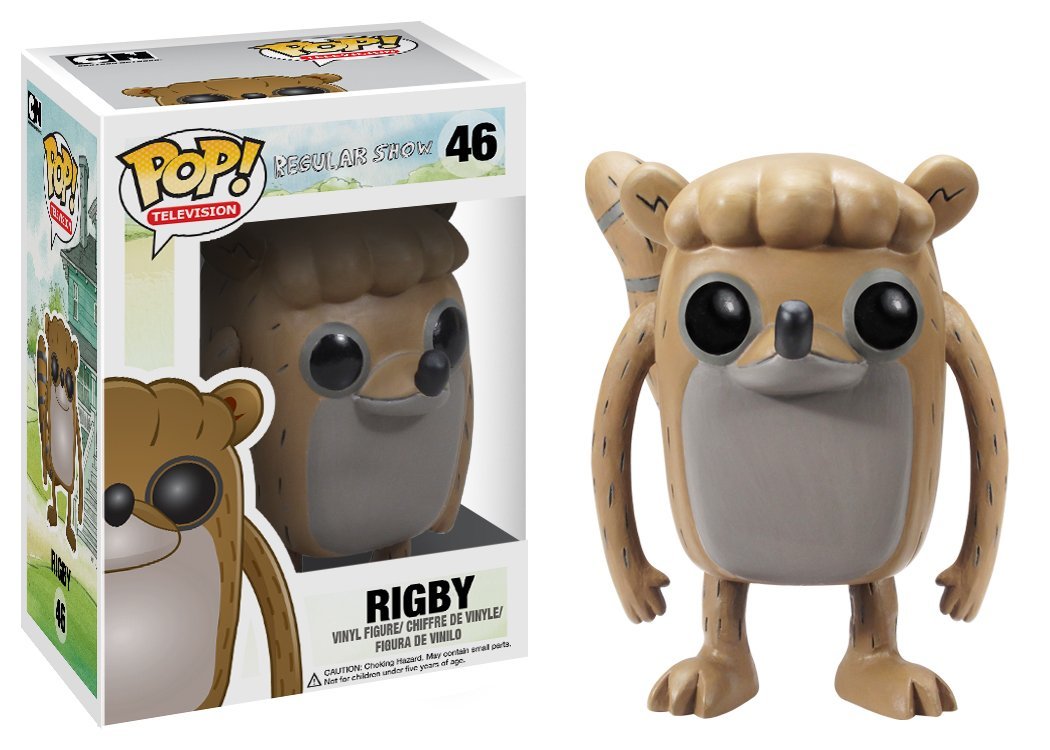 现货funkopop天兵公园浣熊阿天rigby稀有公仔潮玩盲盒