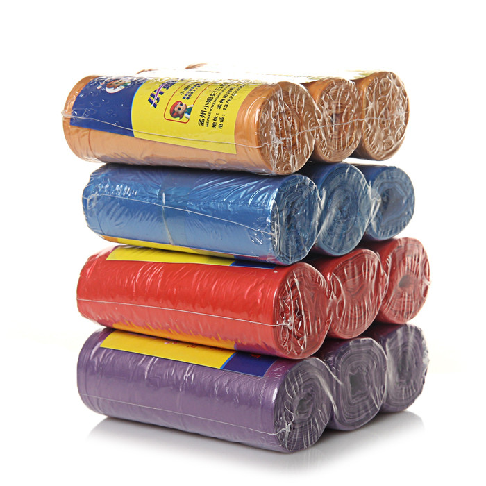 小号垃圾袋超小迷你桌面家用车载垃圾桶车用加厚点断式卷装环保