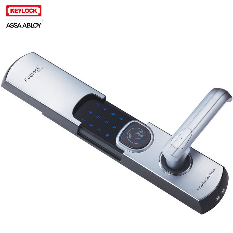 第吉尔keylock密码锁防盗电子门锁办公室家用刷卡触摸屏智能门锁