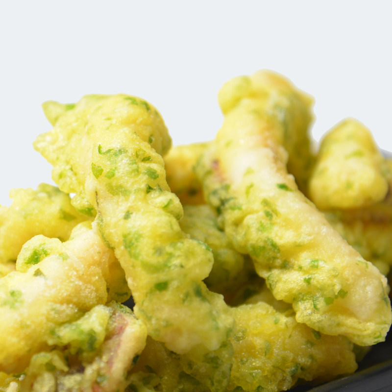 兴业美味鱿鱼条1000g 冷冻裹粉鱿鱼须 香酥鱿鱼酥 油炸小吃半成品