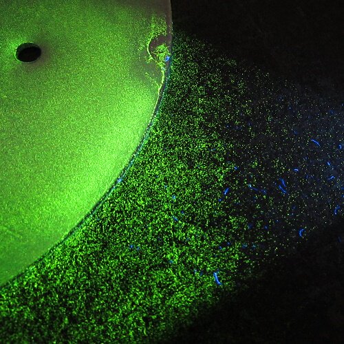 紫外线黑光射灯365nm紫光荧光灯荧光防伪检测探伤射灯