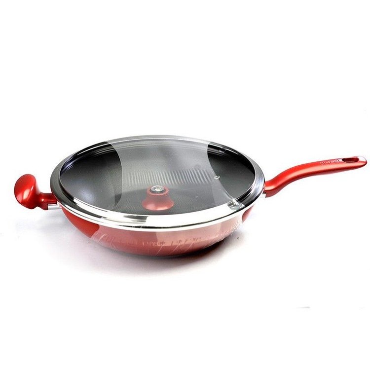 tefal特福法国进口正品全新新大炒锅不粘锅钛合金炒锅