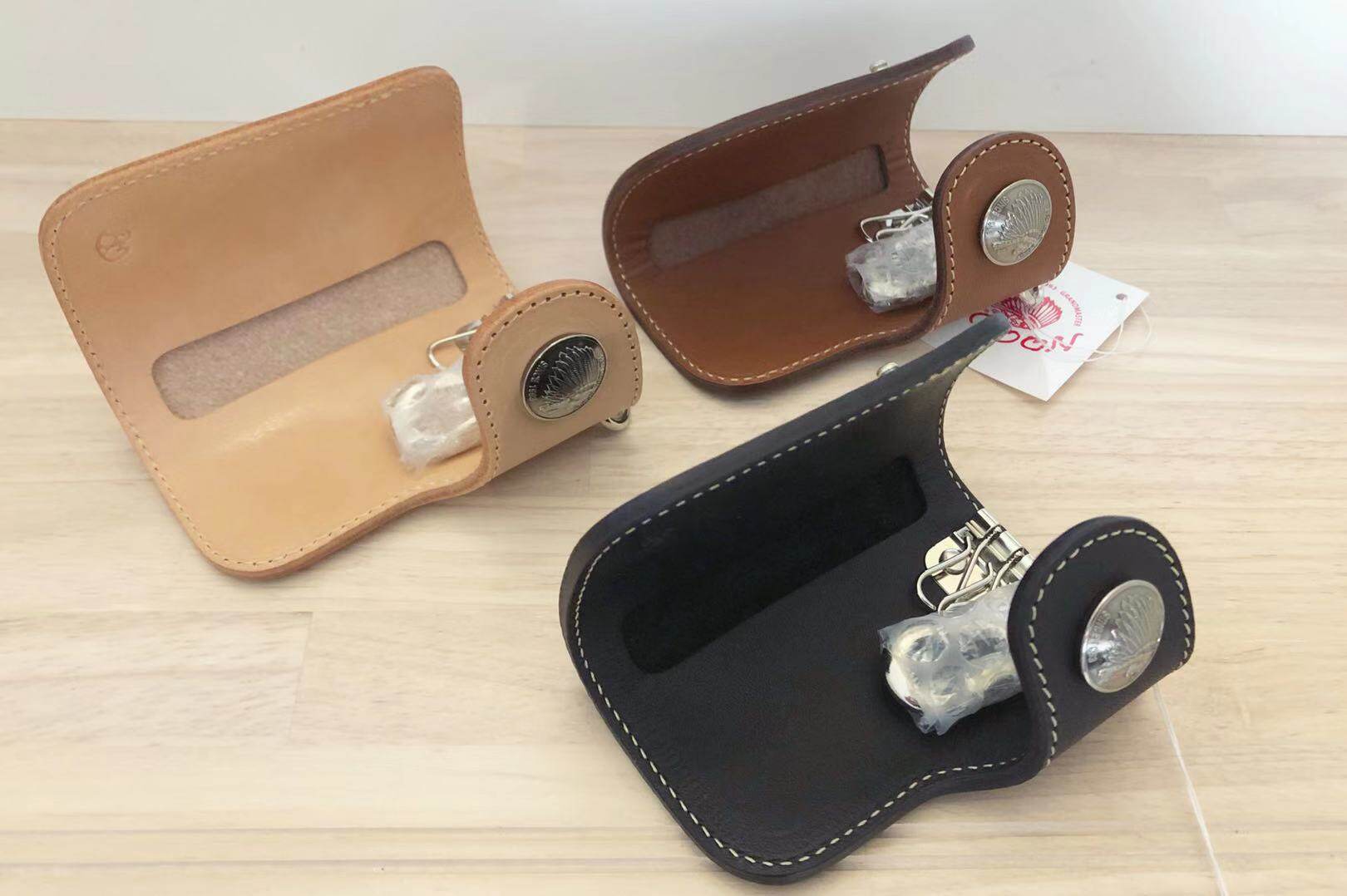 官方代理日本redmoon红月skccw手工真皮牛皮美式钥匙包