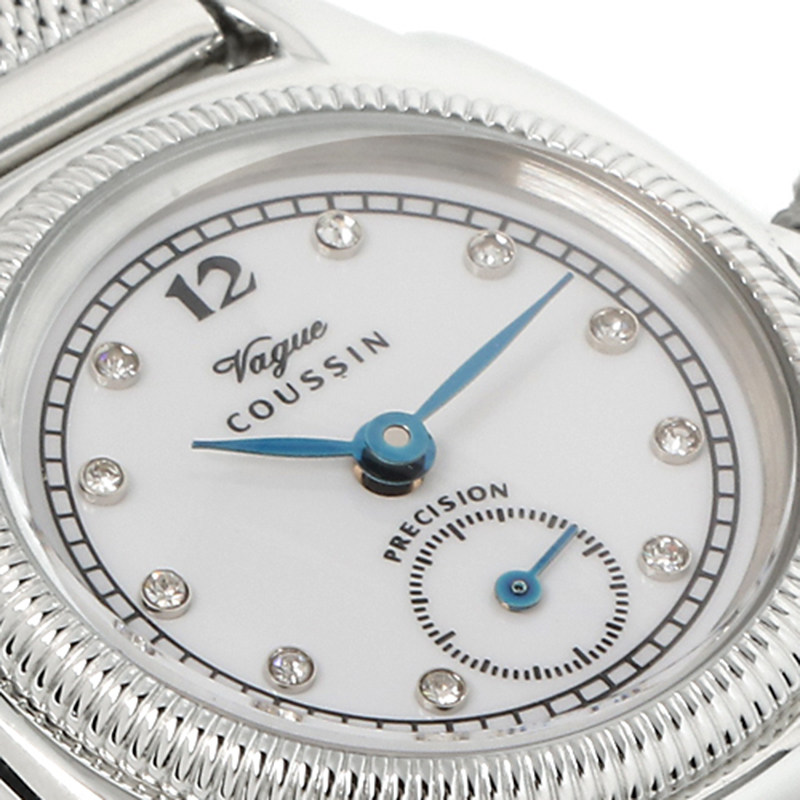 正品vaguewatch日韩手表女士潮流复古精钢编织日韩腕表