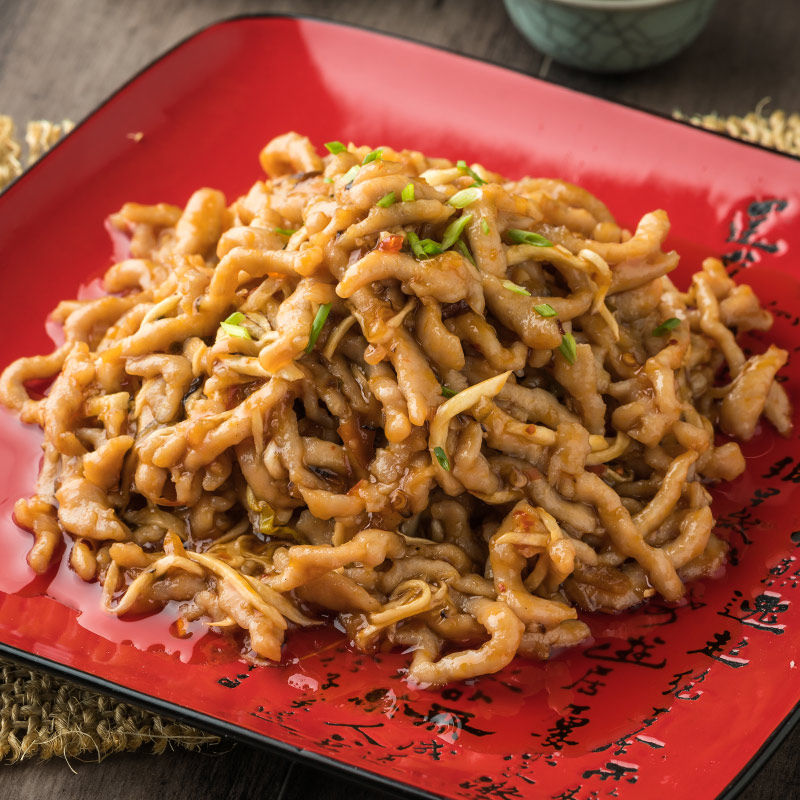 原膳丹麦皇冠天然谷饲猪精切肉丝300g 猪肉 谷饲猪肉 肉丝