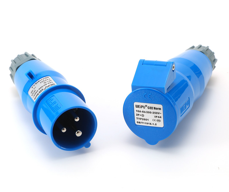 威浦演出灯光音响硅箱typ231工业航空插头连接器16a3插头