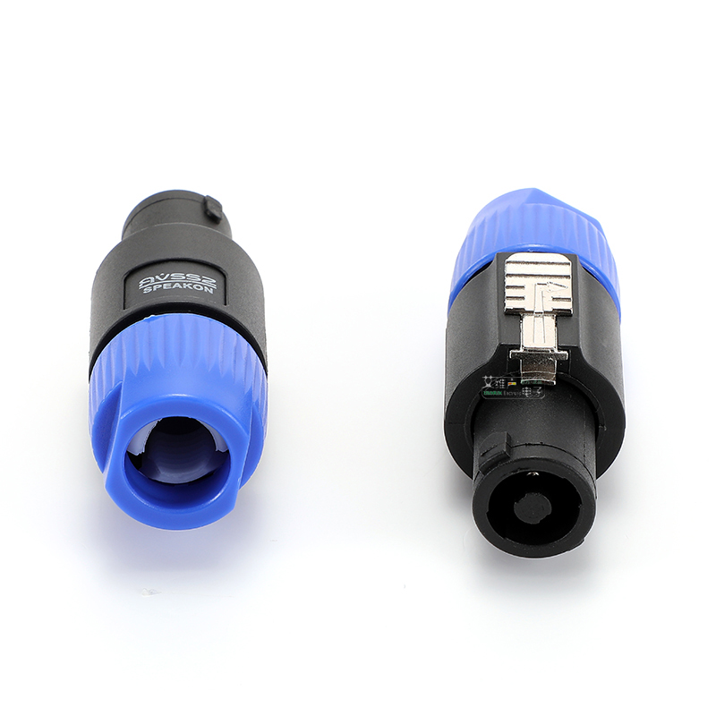 插头演出四芯专业音响nl4fc同款音箱喇叭插头