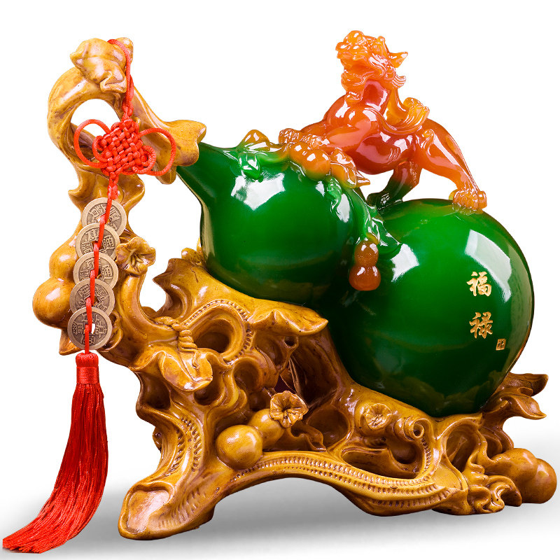 招财葫芦貔貅摆件工艺品家居客厅酒柜房间装饰品开业乔迁新居礼品