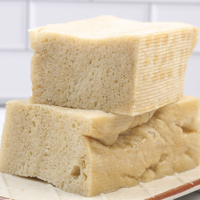 面筋鲜烤麸片500g凉皮凉拌拌菜素食火锅食材面筋制品