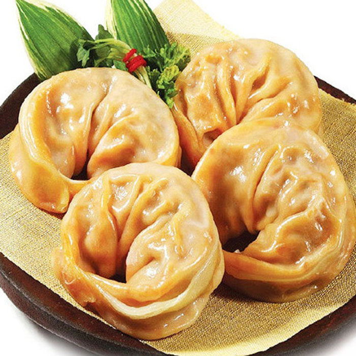 韩国特色食品海地泡菜饺子500g速冻素食无肉水饺