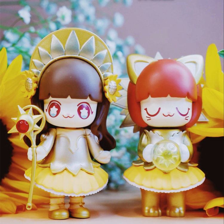 52toys新品kimmymiki花语系列盲盒女孩便宜手办樱花潮玩盲盒