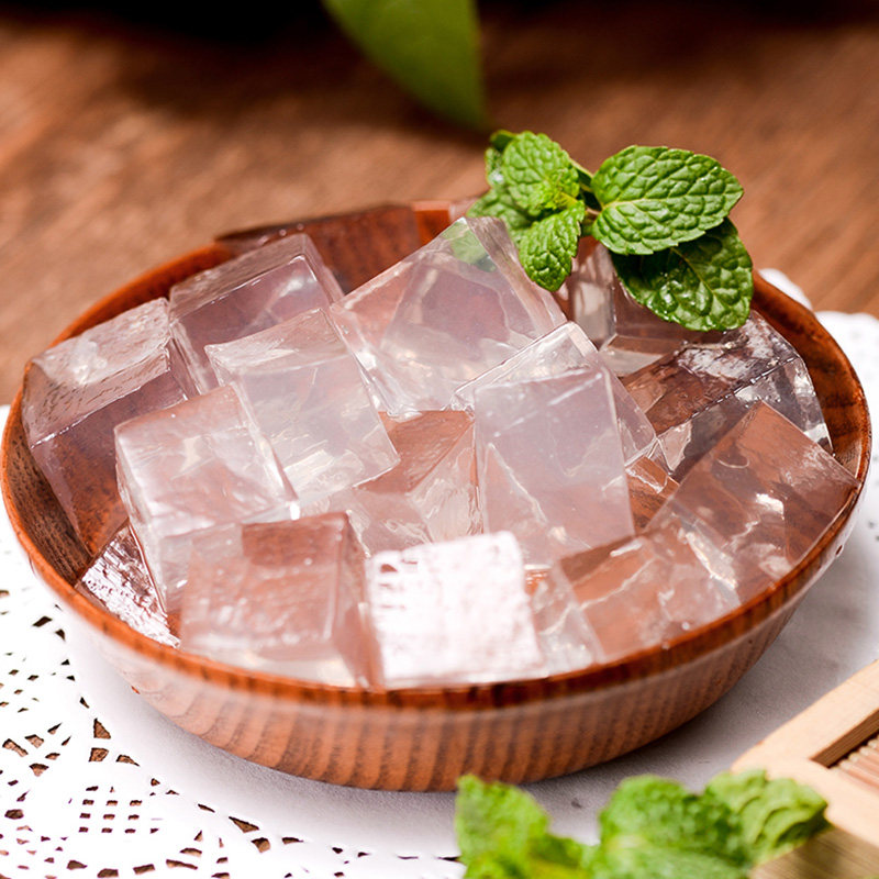 拍2送1发12盒 白凉粉粉薄荷透明水信玄饼广西仙草果冻冰凉粉原料