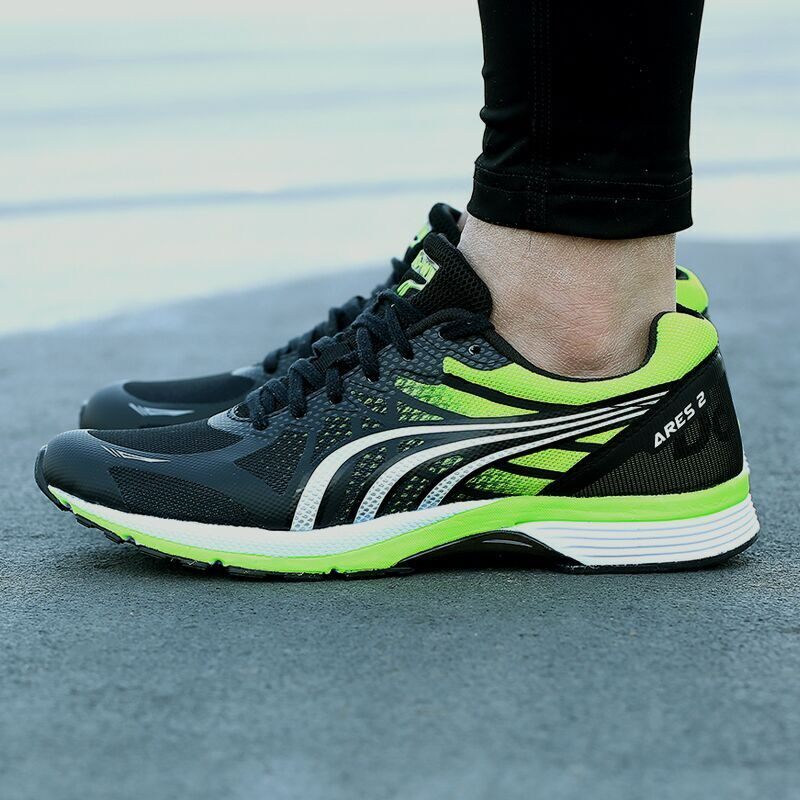 多威征途马拉松竞速跑步男女战神沁柠减震体育跑步鞋