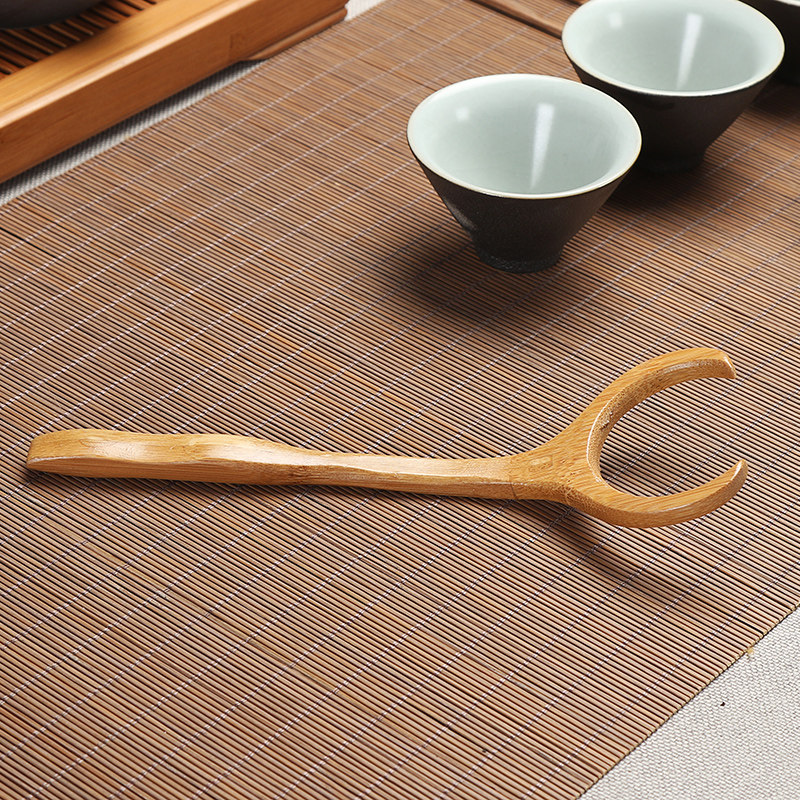 晨翔檀木茶杯托铜杯功夫功夫茶茶具茶道配件防烫茶道