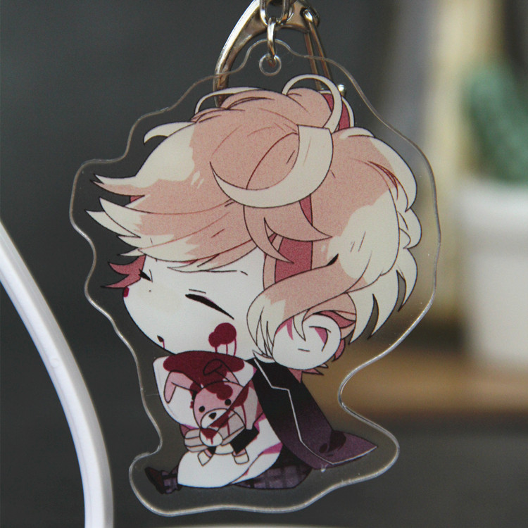 魔鬼恋人动漫周边亚克力钥匙扣挂件逆卷修奏人无神皓书动漫挂件
