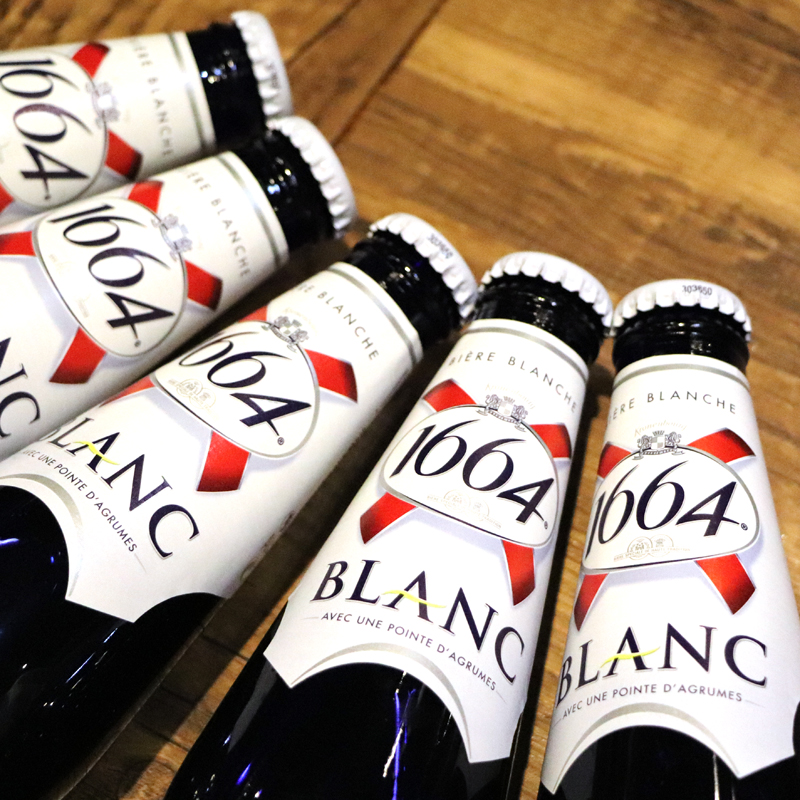 蓝瓶果味整箱 330ml 瓶 6 啤酒 blanc1664 法国进口克伦堡 啤酒特价
