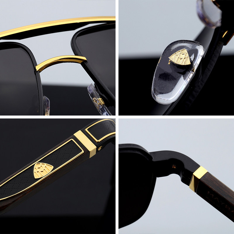 maybach迈巴赫墨镜男方框德国高端太阳眼镜手工正品 the admiral - 爱