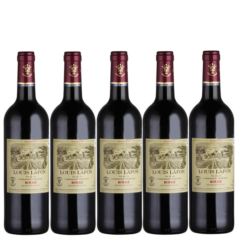路易拉菲公爵法国原瓶进口红酒红葡萄酒6支整箱干红静态葡萄酒