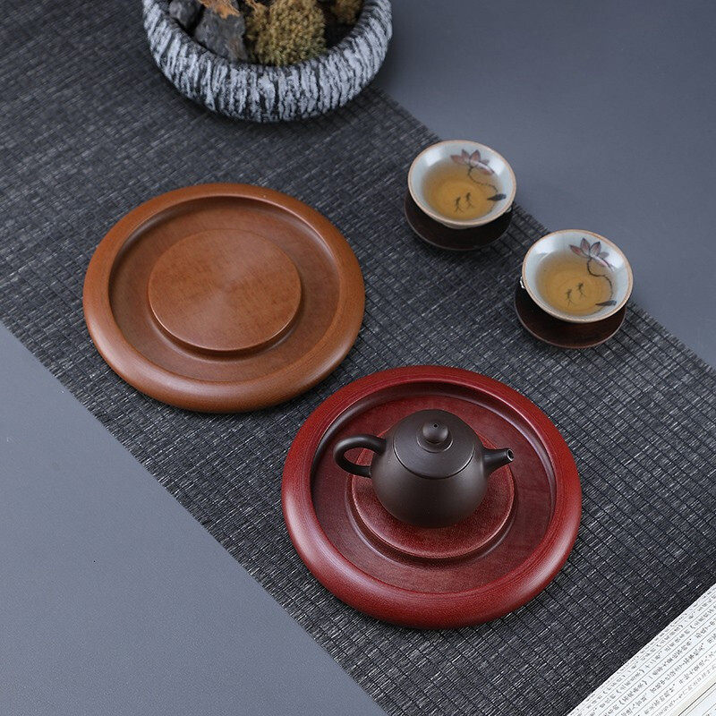 谷凡电木壶承干泡台养壶壶托壶圆形杯托功夫功夫茶茶托