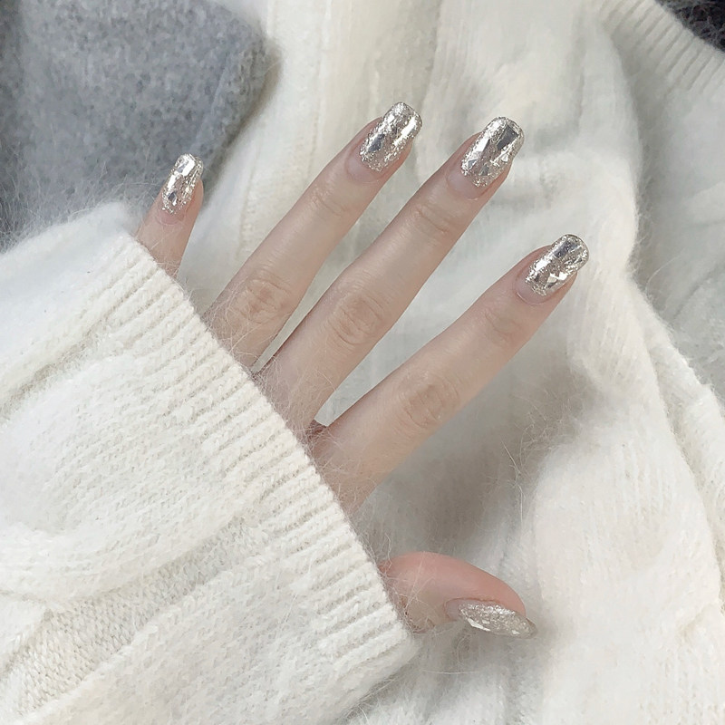 光疗星空新款2021年美甲闪粉闪片亮片闪闪星胶爆甲油胶