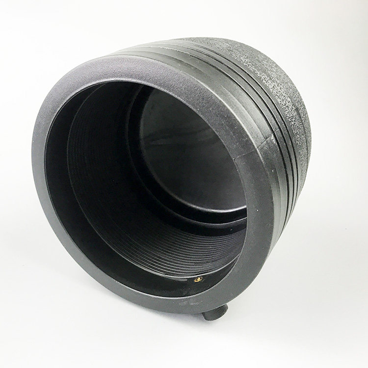 pe变径小头160转大小套筒电熔直通热熔电热pe管