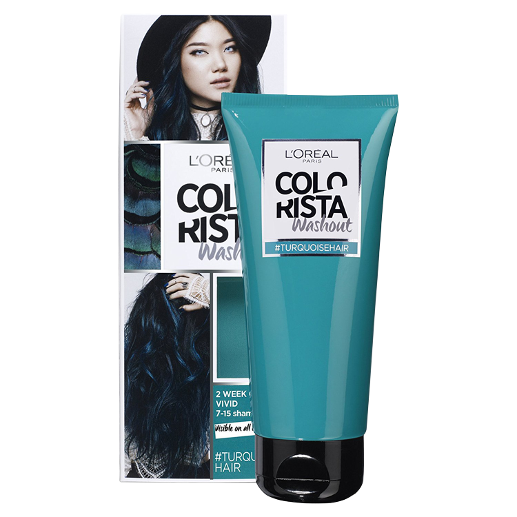 英国进口lorealcolorista欧莱雅半永久染发染发剂indigo靛蓝彩染