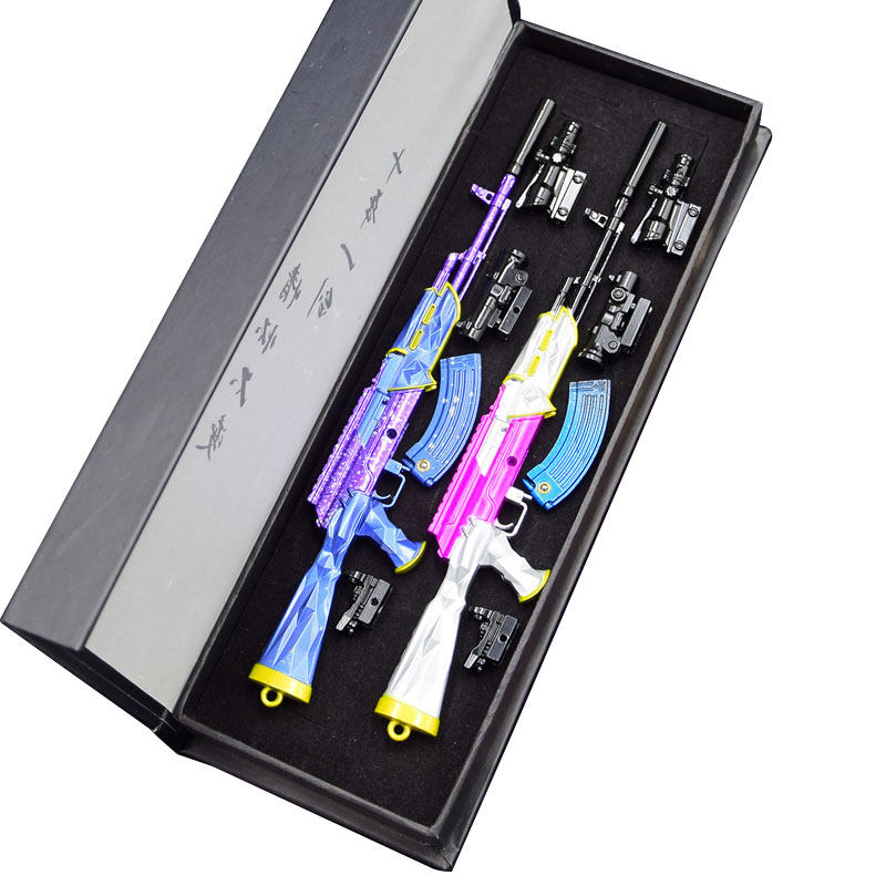 和平套装星之信仰akm突击步枪金属小模模型电动玩具枪