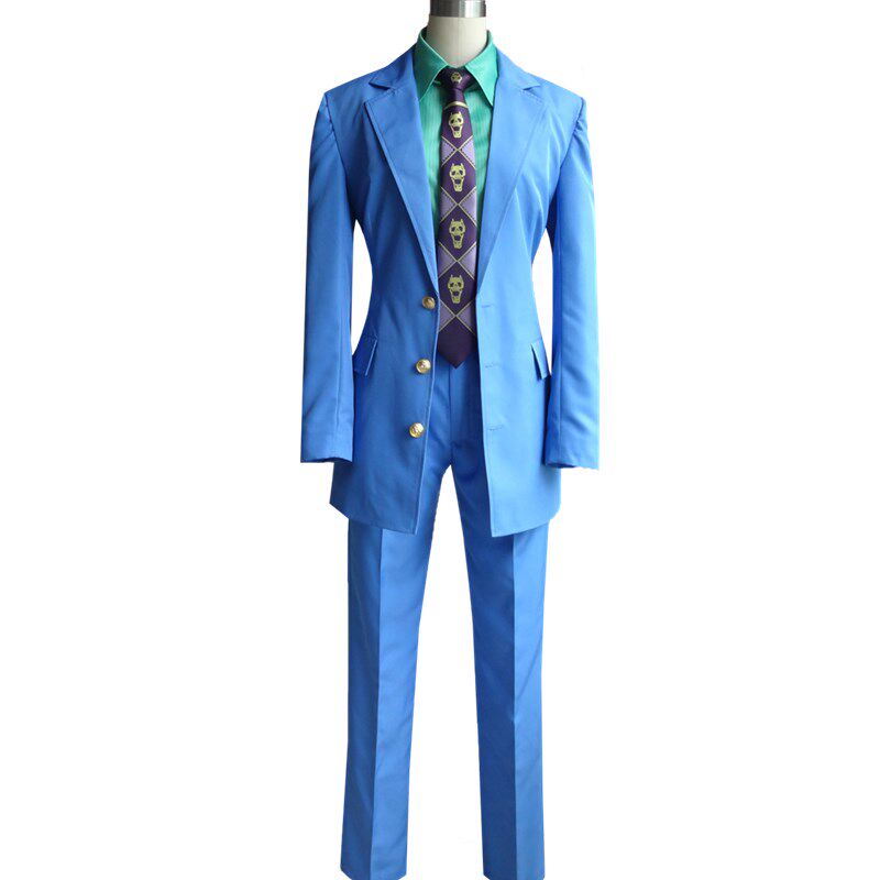 jojo奇妙冒险cos服吉良吉cosplay服装全套西服cosplay男装