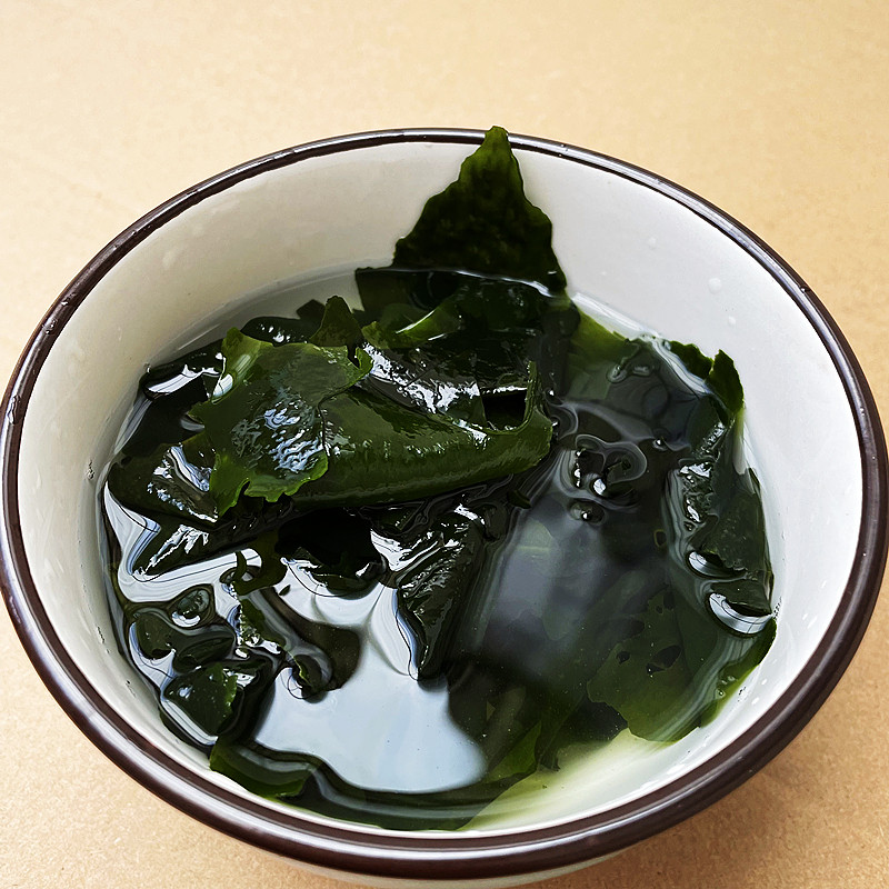 裙带嫩芽海藻螺旋木耳用海火锅沙拉凉拌汤凉拌裙带菜