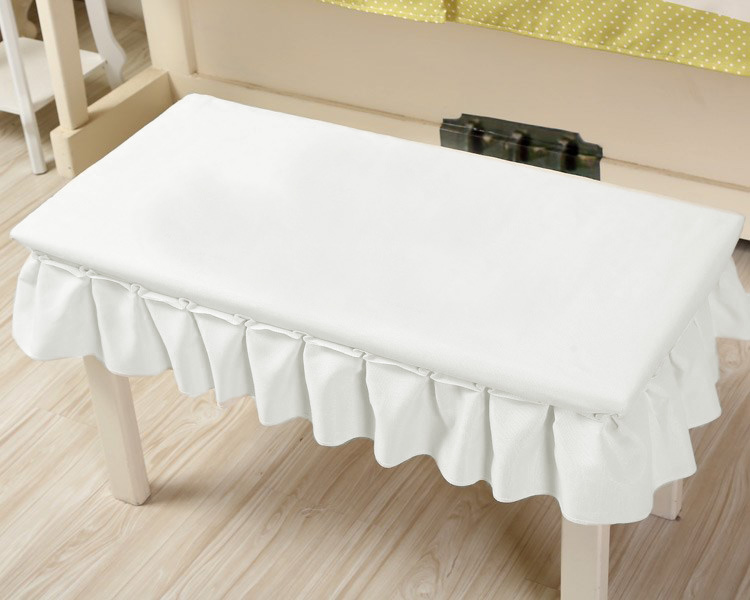 布艺桌罩长方形家用茶机 幼儿园桌布套小学生桌布粉色书桌课桌套