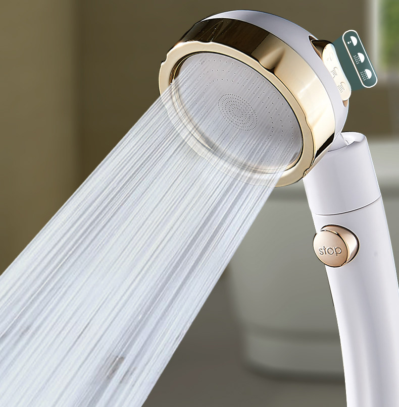 浴室淋浴花洒喷头热水器超强增压洗澡家用淋雨花洒