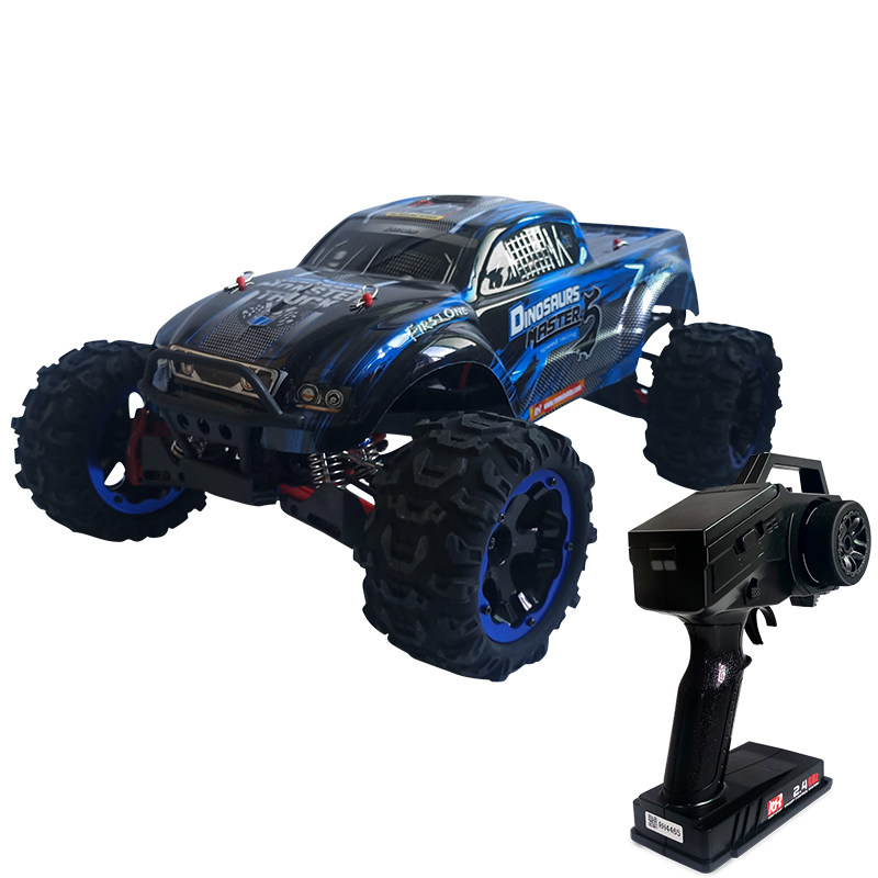 雷魔1/8 2.4g电动遥控车模型rc大脚越野车无刷版好盈60a防水低配