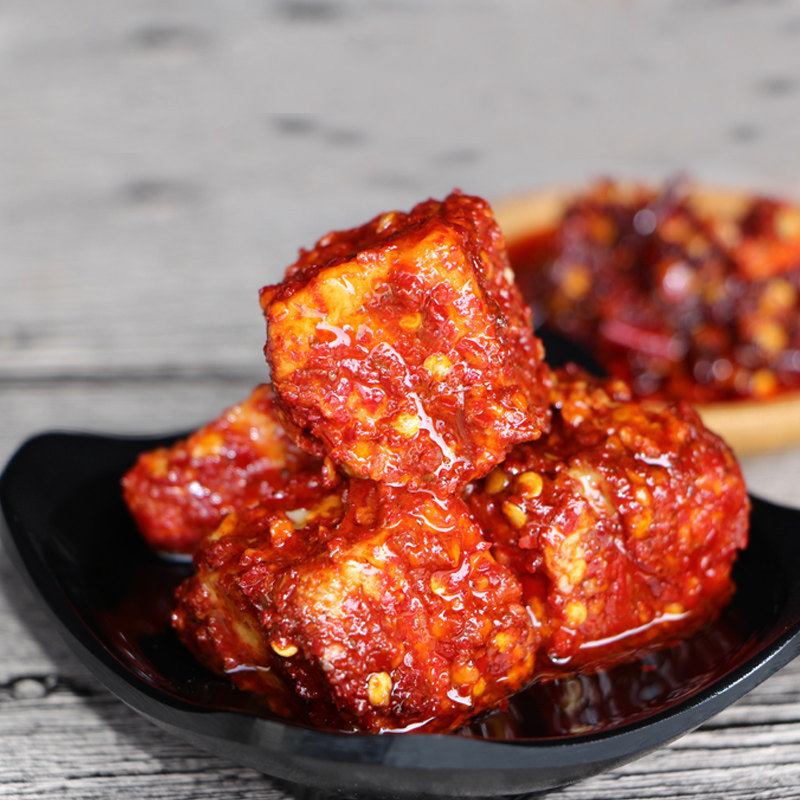 湖南土特产龙山洗车河霉豆腐