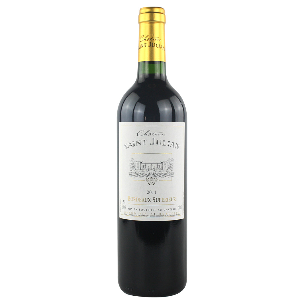 朱利庄园红葡萄酒2011chateausaintjulien干红静态葡萄酒