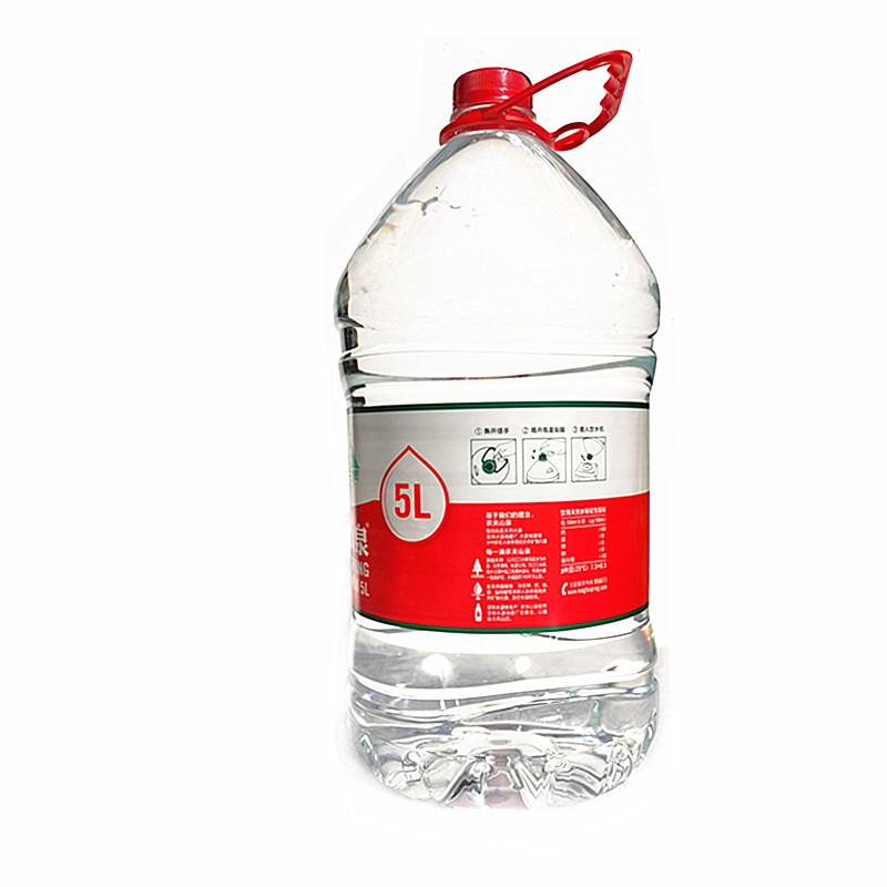 包邮4瓶煮饭泡茶水武汉同城配送满百农夫山泉饮用天然水矿泉水5l