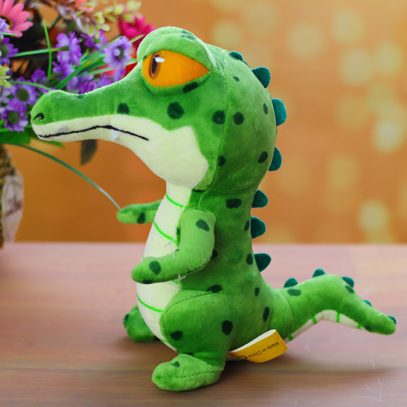 可爱鳄鱼公仔毛绒玩具仿真扬子鳄玩偶布娃娃陪睡抱枕毛绒布艺类玩具
